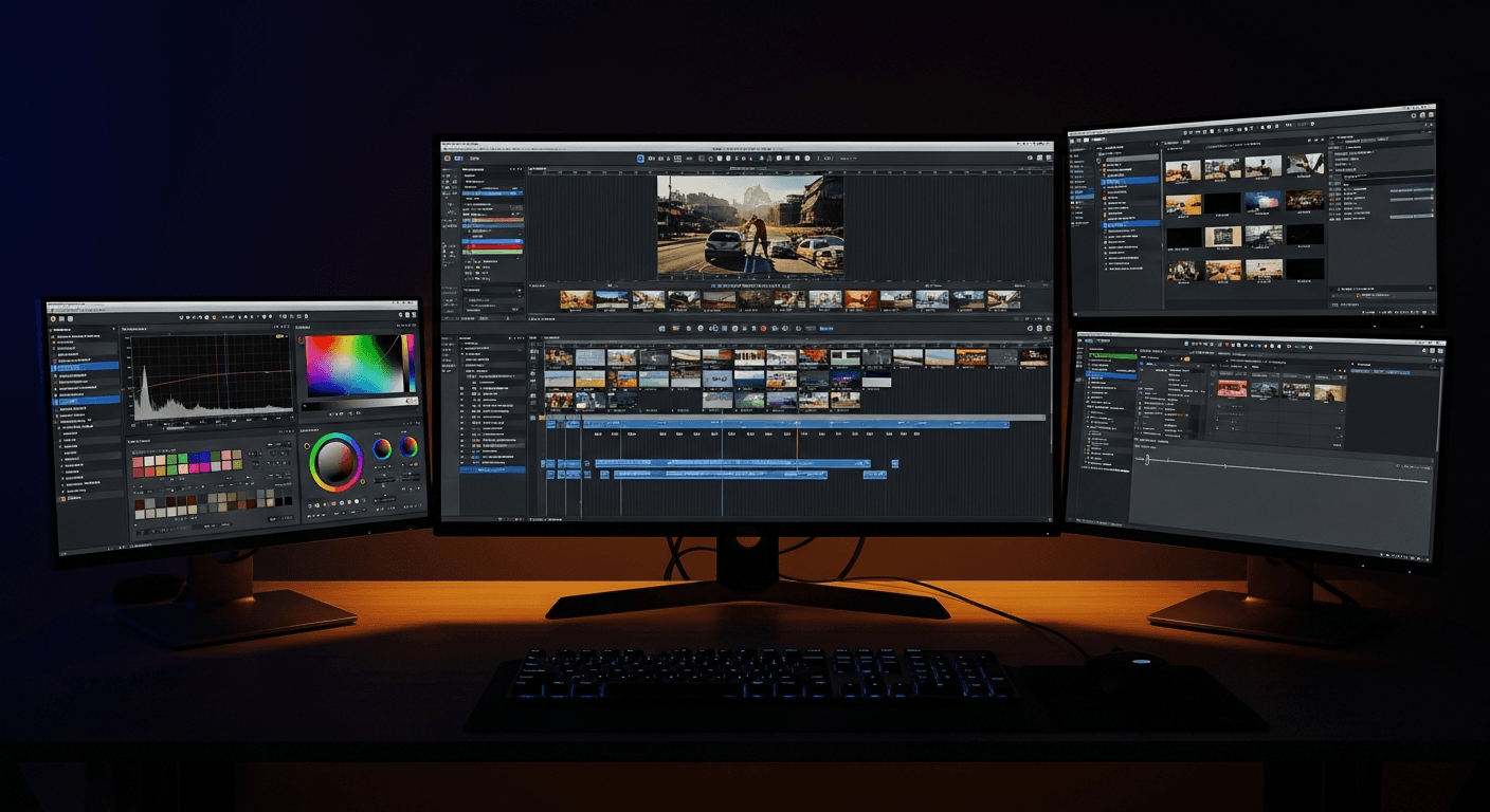 Meilleur logiciel de montage vidéo 2025 : comparatif